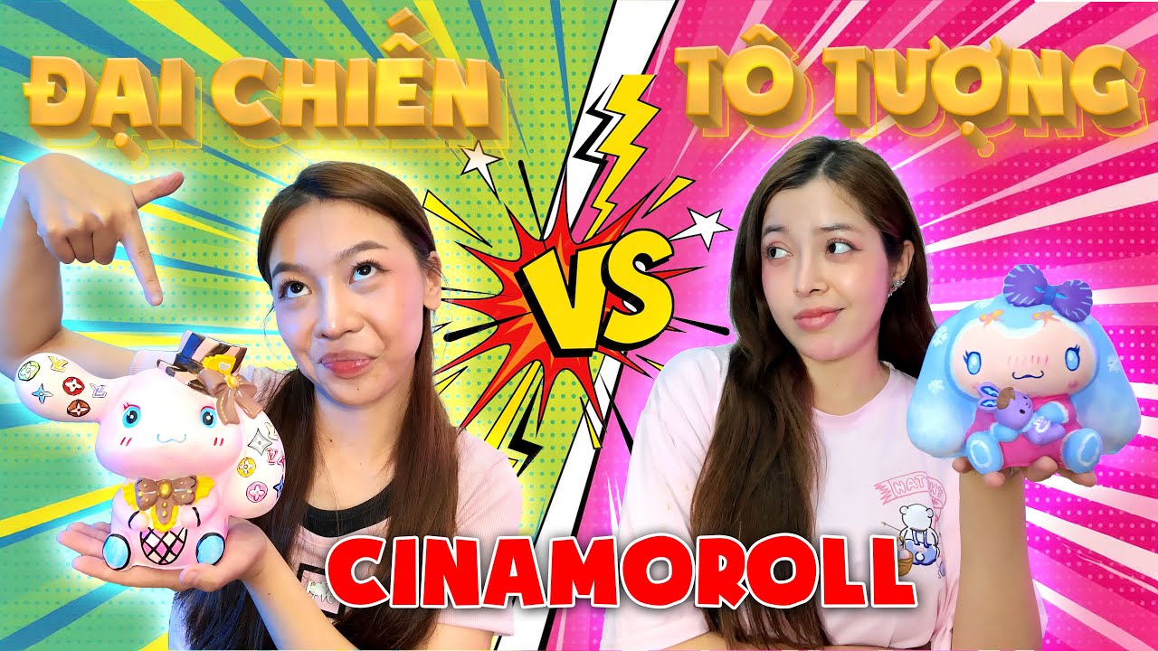 Đại Chiến Tô Tượng Cinamoroll I Linh Barbie Vlog