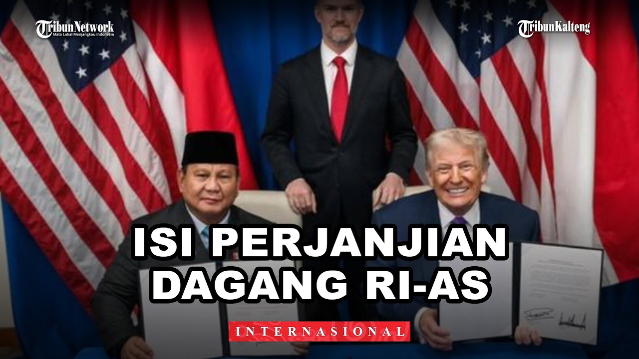Kesepakatan Besar Prabowo di AS: Indonesia Setujui Perjanjian Perdagangan Timbal Balik dengan Trump