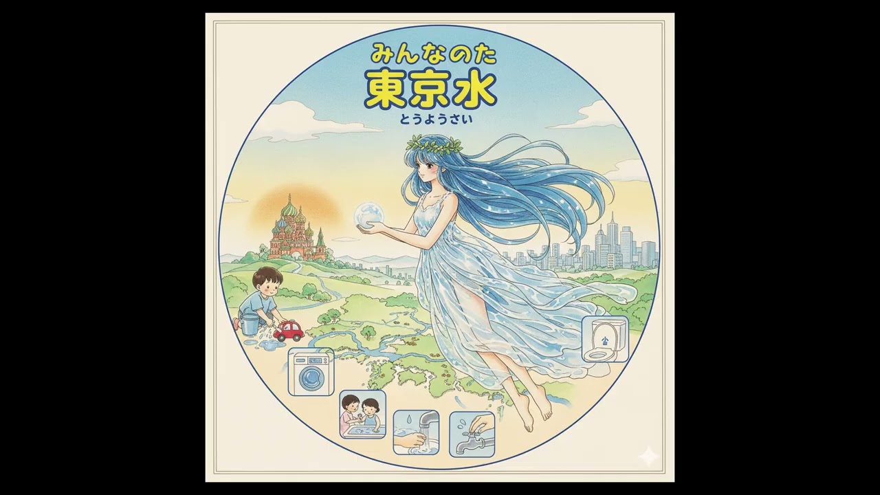 東京水は妖精＃SUNO＃歌＃オリジナル曲