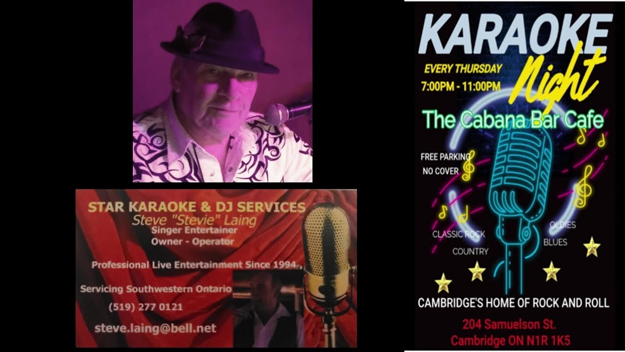 Karaoke At The Cabana With Host DJ Steve Laing (2025-11-13)