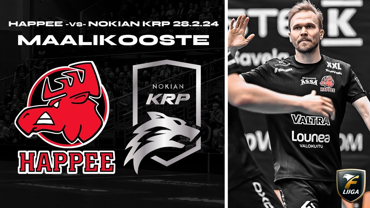 Happee vs Nokian KrP 28.2.2024 | #Fliiga #Floorball