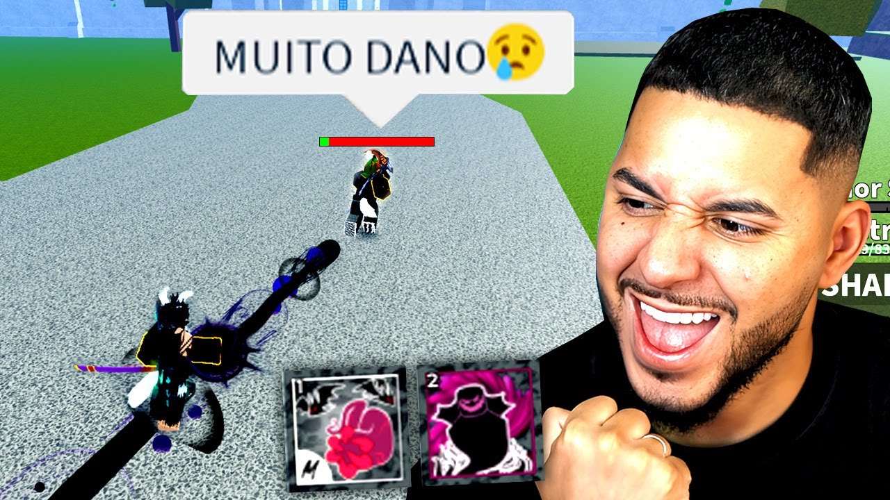Liberei o Potencial da Shadow com Sanguine Art no Pvp do Blox fruits 🔥