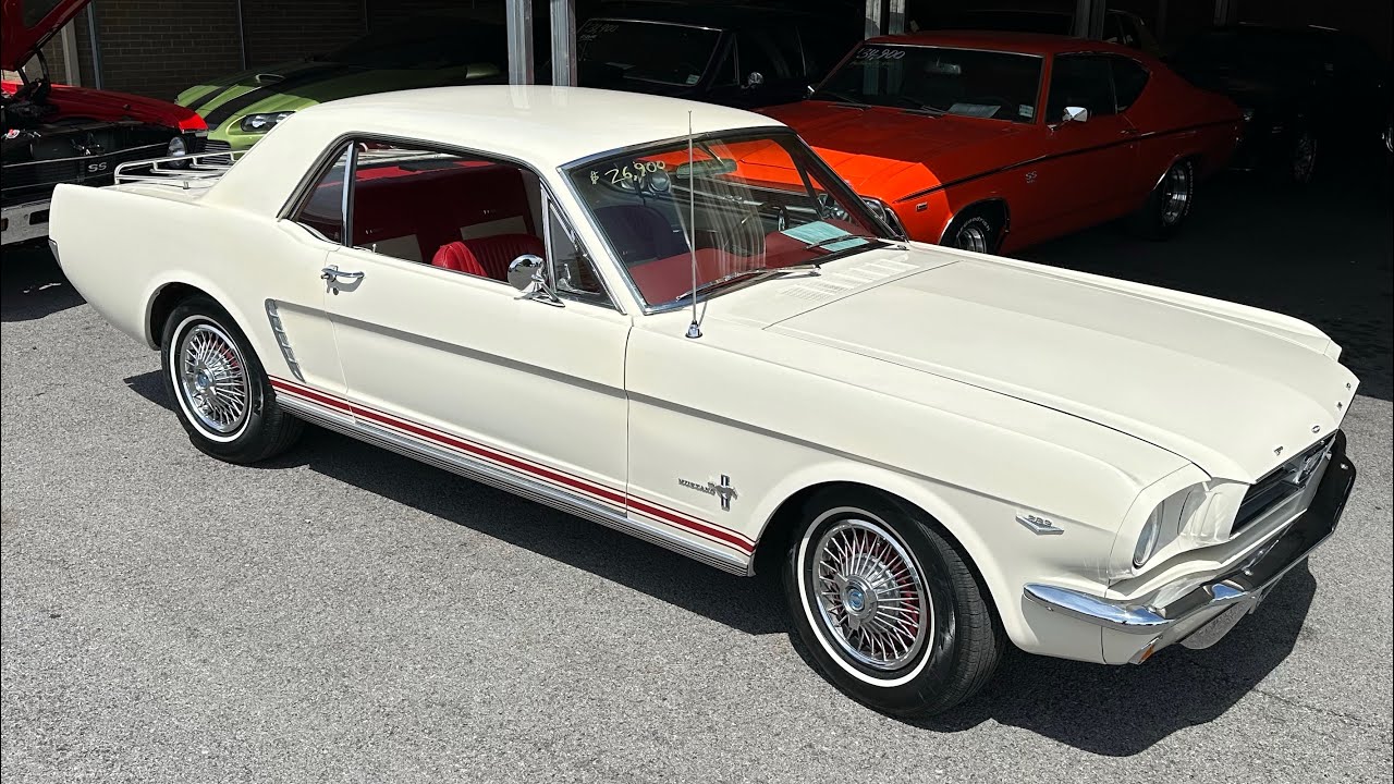 Test Drive 1965 Ford Mustang V8 SOLD $26,900 Maple Motors #2668