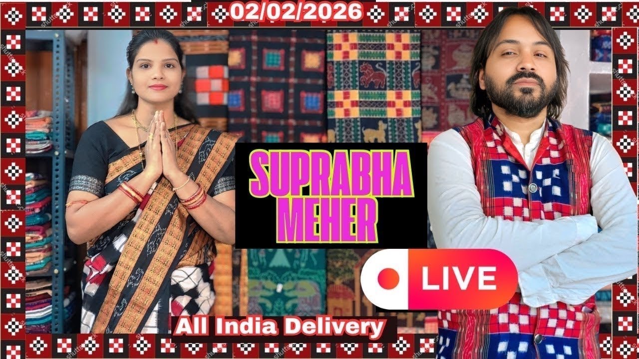 Best Sambalpuri Handloom Saree Collection by Suprabha Meher Handloom Sambalpur