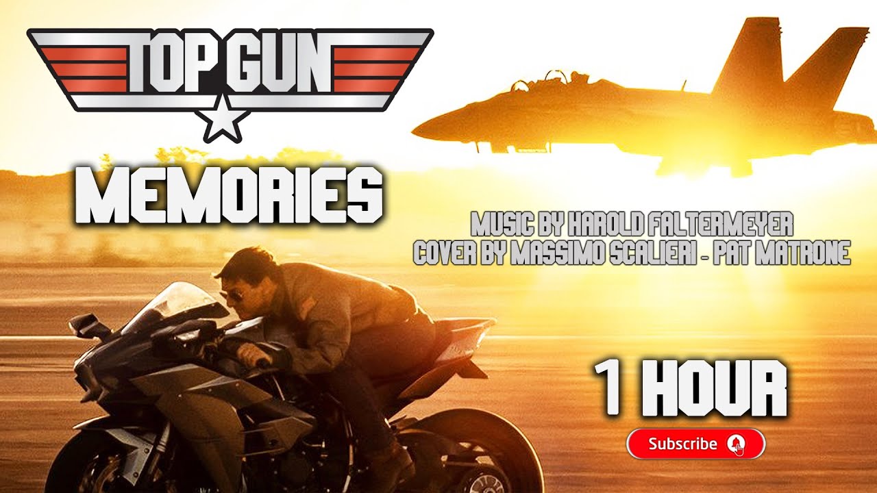 Top Gun Memories Remix Movie Soundtrack - 1 Hour Loop (Cover by Massimo Scalieri & Pat Matrone)