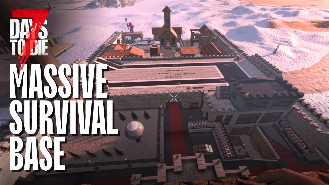 7 Days to Die: Massive Survival Base - Community Build Tour