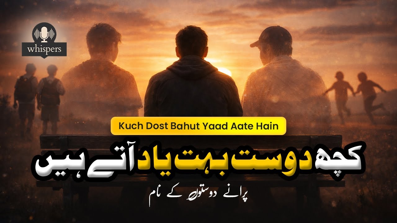Kuch Dost Bahut Yaad Aate Hain (کچھ دوست بہت یاد آتے ہیں) | پرانے دوستوں کے نام