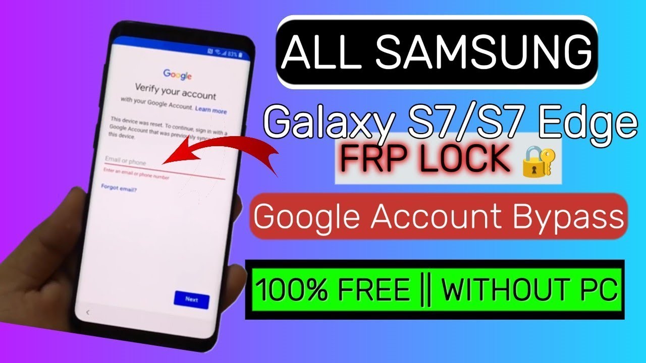 Samsung S6/S6 Edge ||  S7/S7 Edge || FRP Bypass 🔥 || Remove Google Account  Unlock 🔓 || 2025 Method
