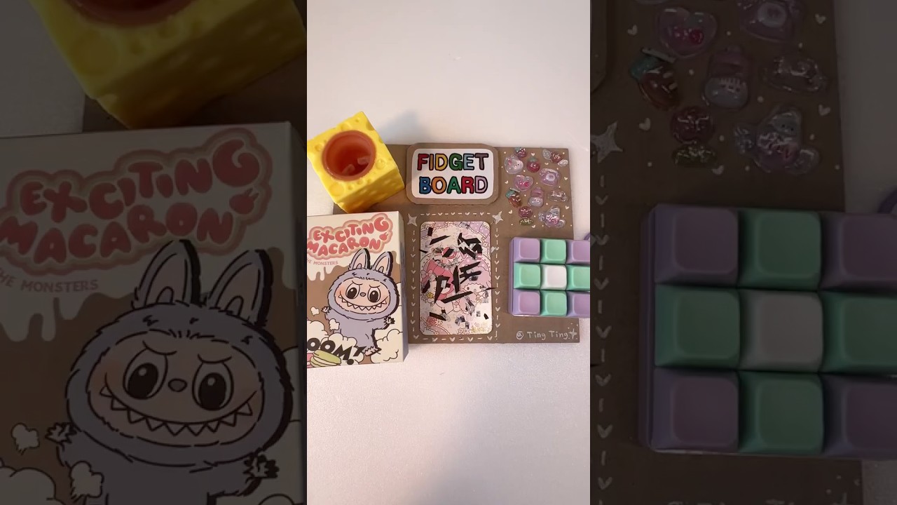 🍎Rating My Fidget Board ASMR 🍎Which One&rsquo;s Your Fave?😘