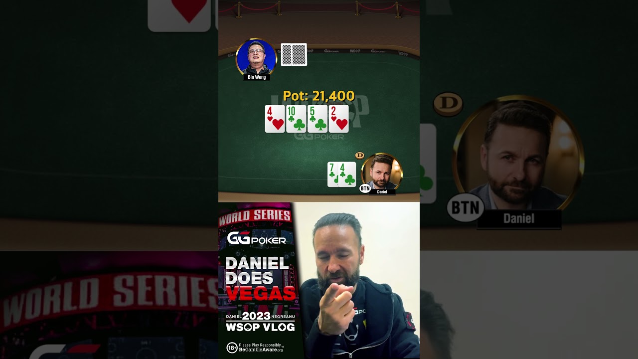 A GOOD SPOT! #poker #danielnegreanu