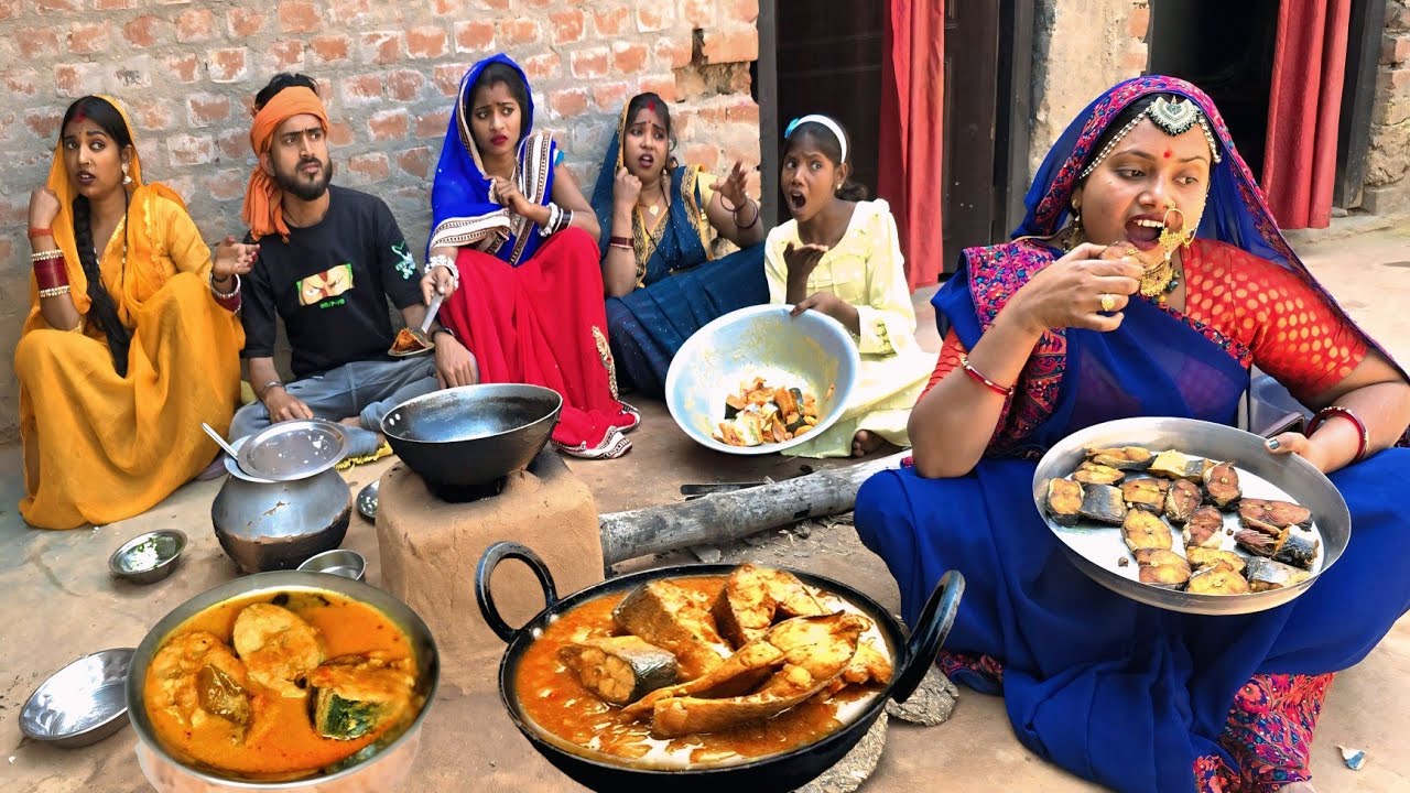 खनिहार मौसी बहन के ससुराल पहुंची मछली लेकर ।। Khanihar Mausi Bahan Ke Sasural ।। Soni Suman Official