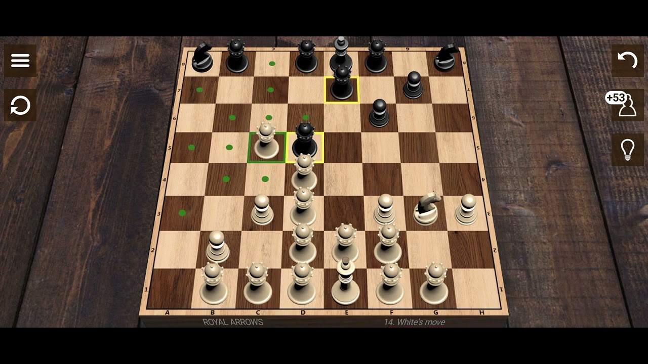 Chess game chess puzzle