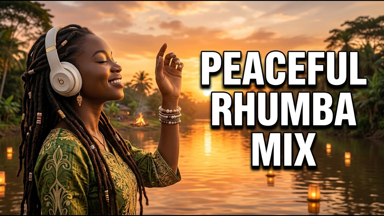 Peaceful Rhumba Mix 🌅 Relaxing Lingala Music | Deep African Vibes for Stress Relief & Inner Peace