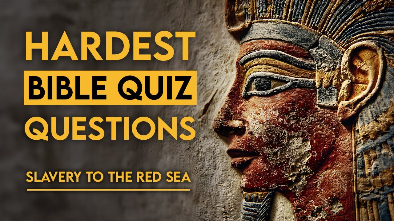 Book of Exodus - 25 Bible Questions from Slavery to the Red Sea - The Bible Quiz
