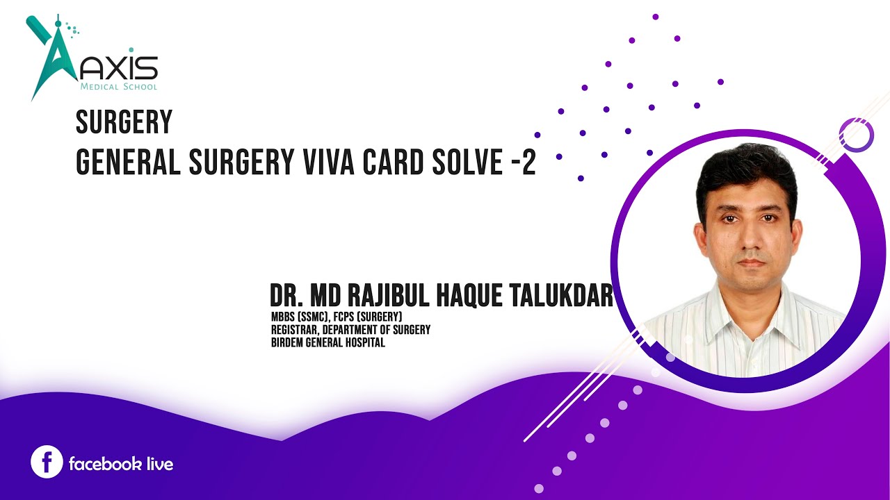 General Surgery Viva Card Solve (Part-2)