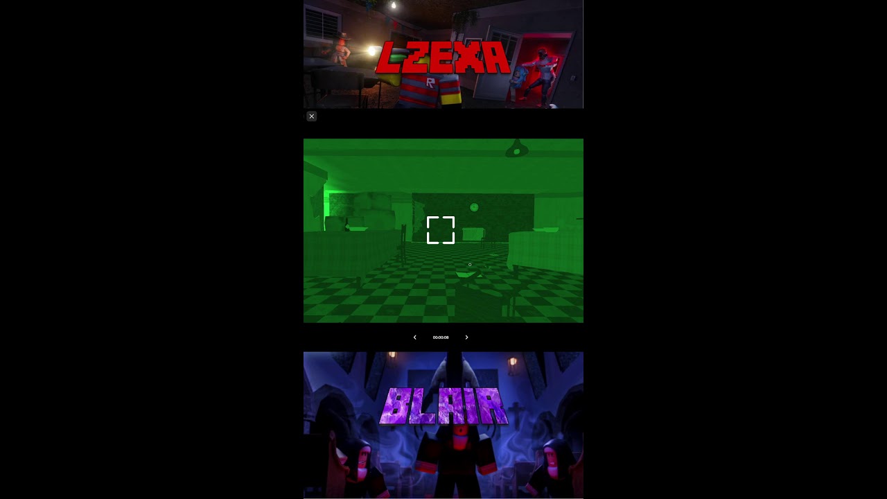 hunting ghosts in BLAIR roblox  #shorts #roblox #phasmophobia #blair #gaming