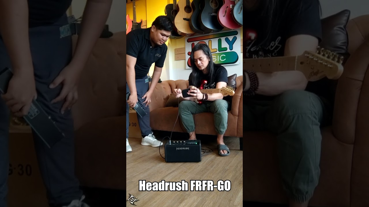Headrush FRFR-GO with three modelers