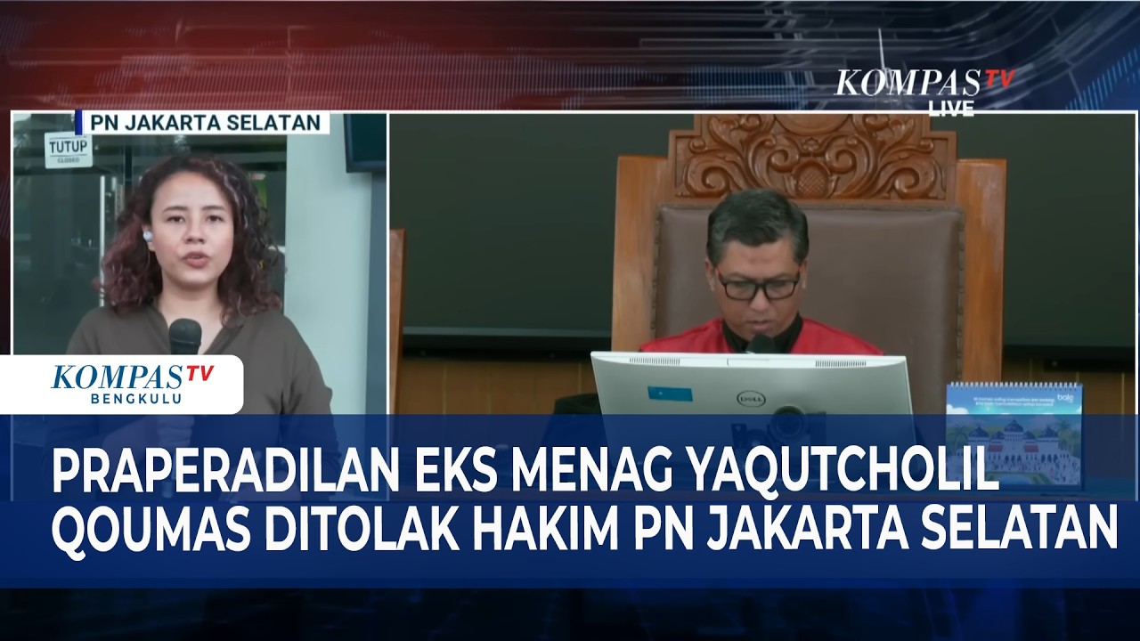 Praperadilan Eks Menag Yaqut Cholil Qoumas Ditolak Hakim PN Jakarta Selatan