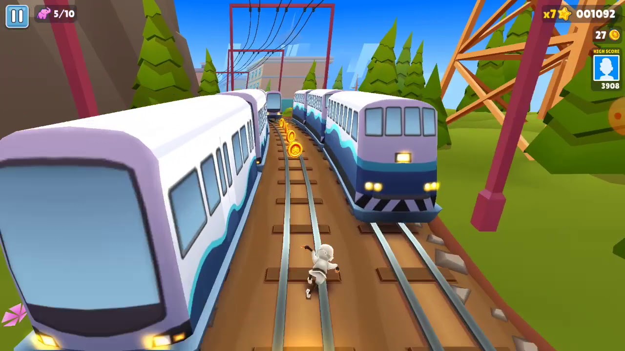 subway surfer part 16 new year 2021 gameplay