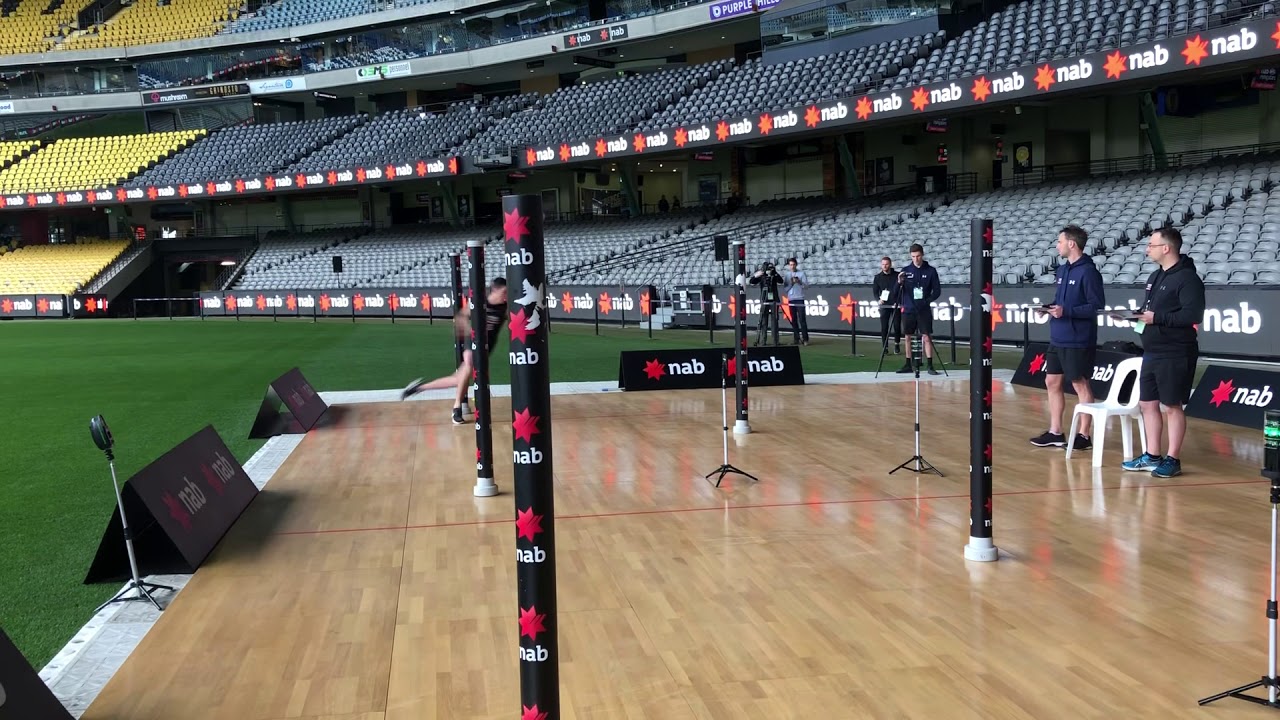 North&rsquo;s Connor Rozee - Agility Test AFL Combine