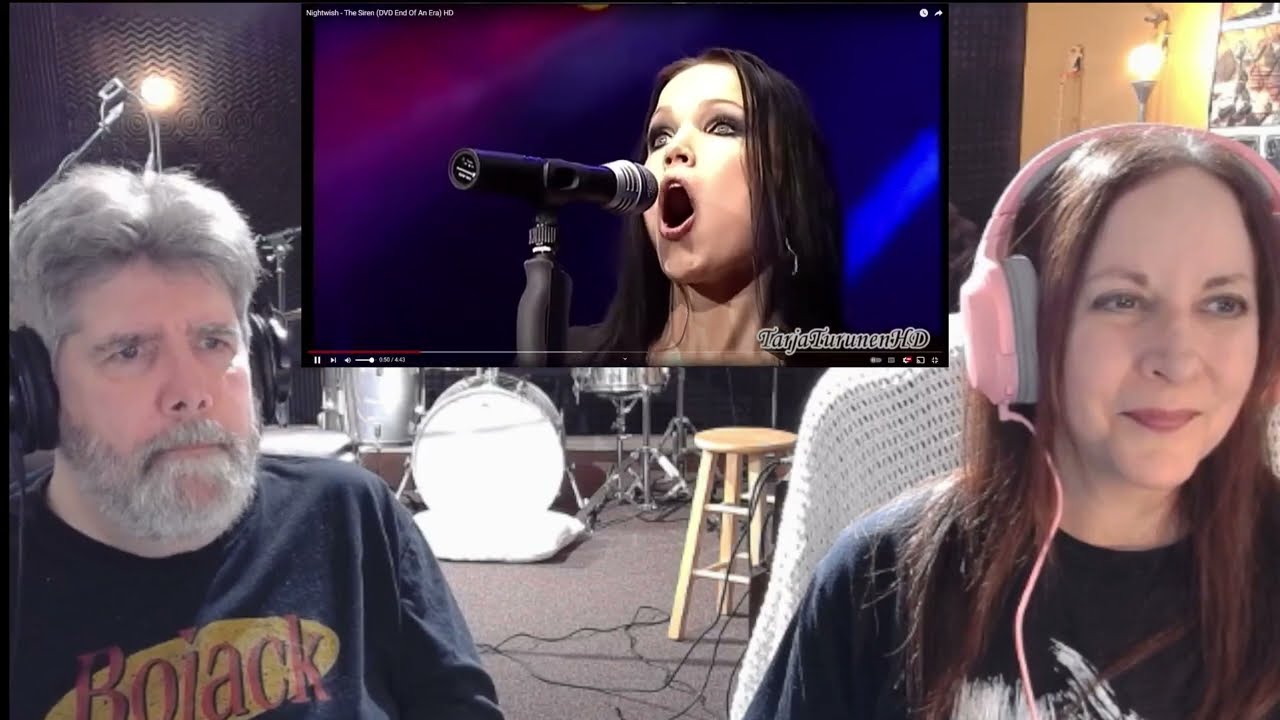 Nightwish - The Siren live 2005 - Suesueandthewolfman React