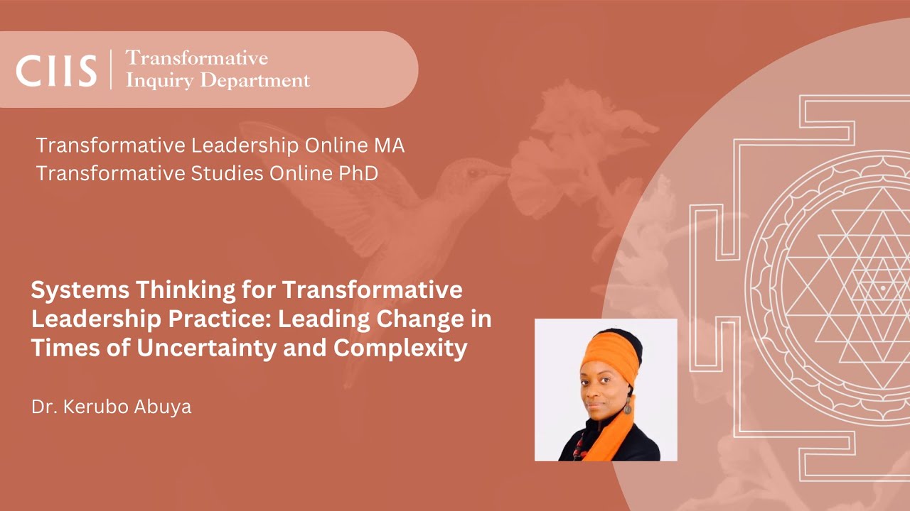Systems Thinking for Transformative Leadership Practice