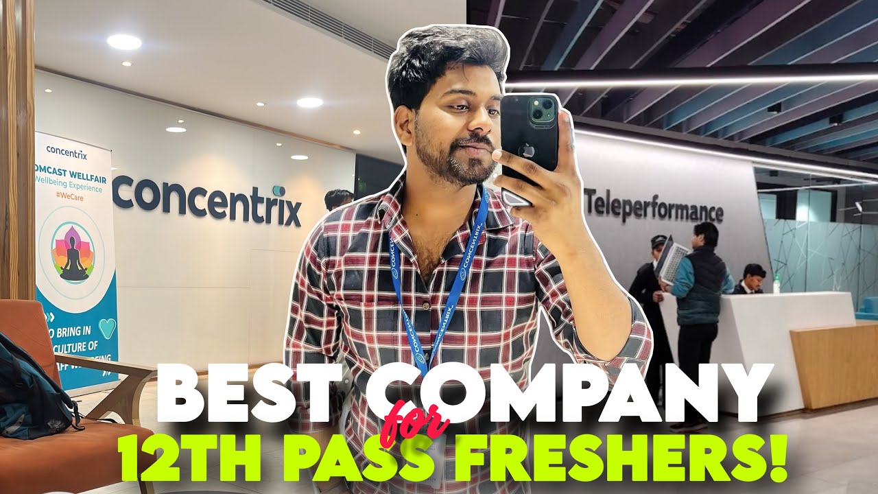 Concentrix or Teleperformance which one best for 12th pass freshers! Job In Noida/ Gurgaon|