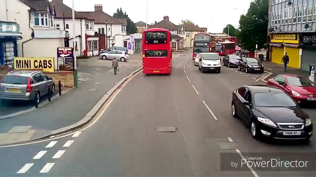 Full route visual 174 Harold hill dagnam park square - Dagenham marsh way