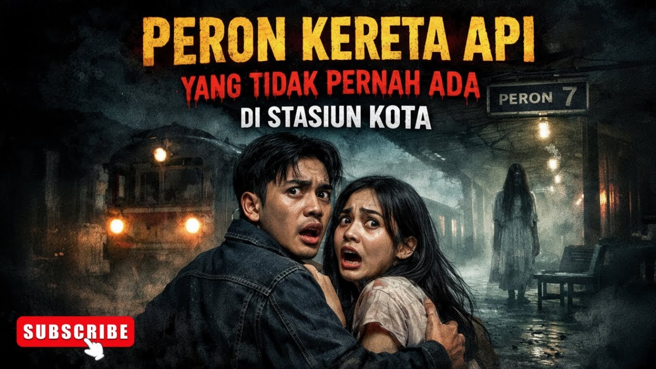 Peron KAI Angker ⚠️⁉️ Kereta Terakhir Yang Tak Pernah Sampai, pastikan bukan anda korbannya ⁉️