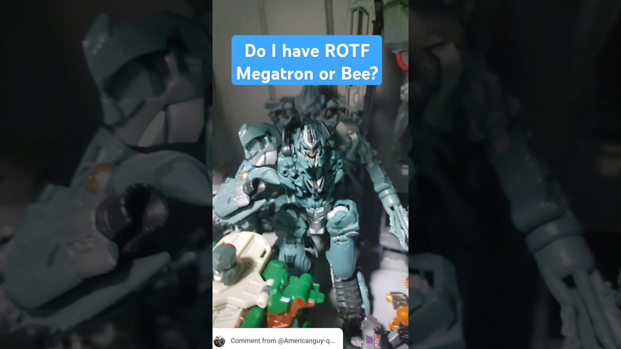 Megatron #transformers #megatron #bumblebee #actionfigures #toys #rotf #collection #optimusprime