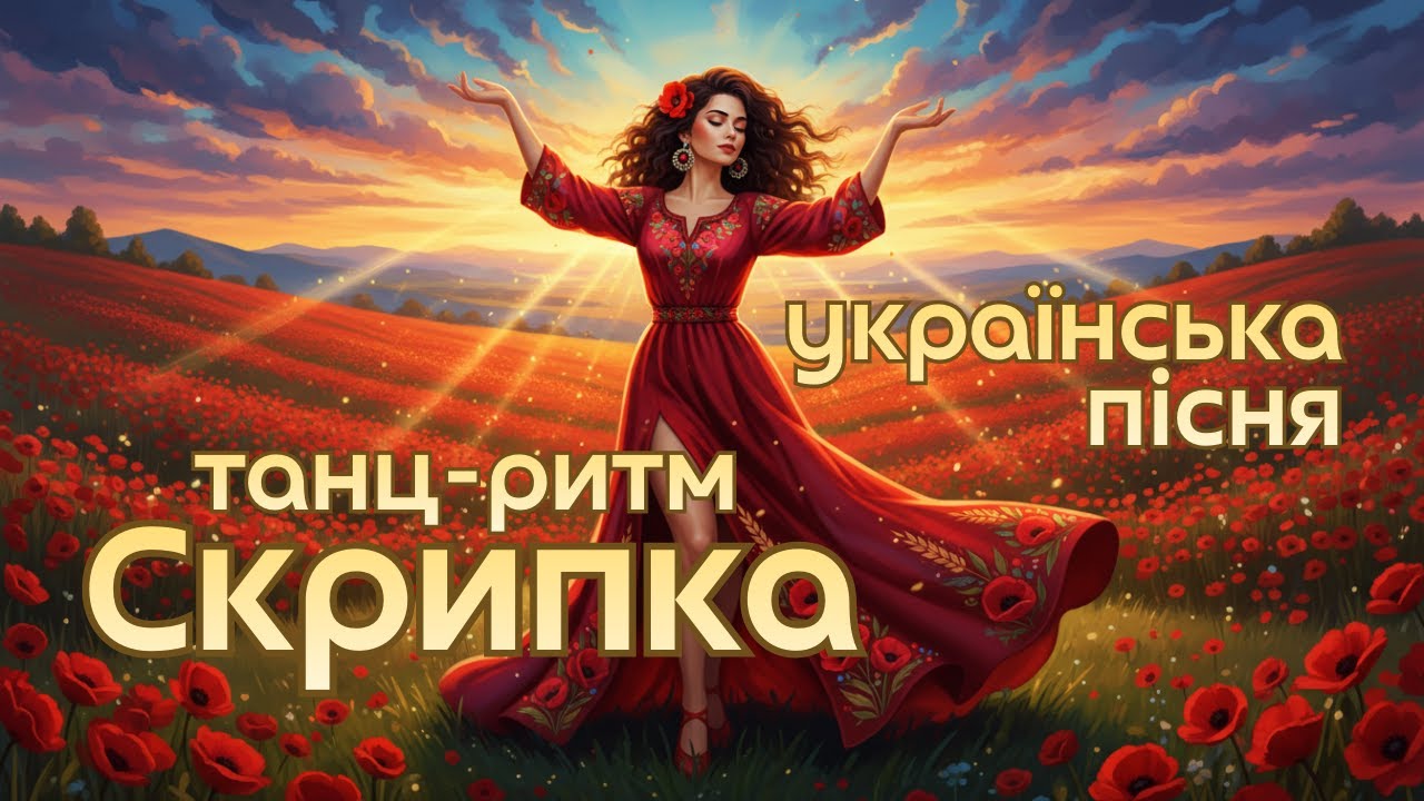 Танцювальна пісня зі скрипкою «Шаленію від неї»/Ukrainian Dance Song with Violin 
