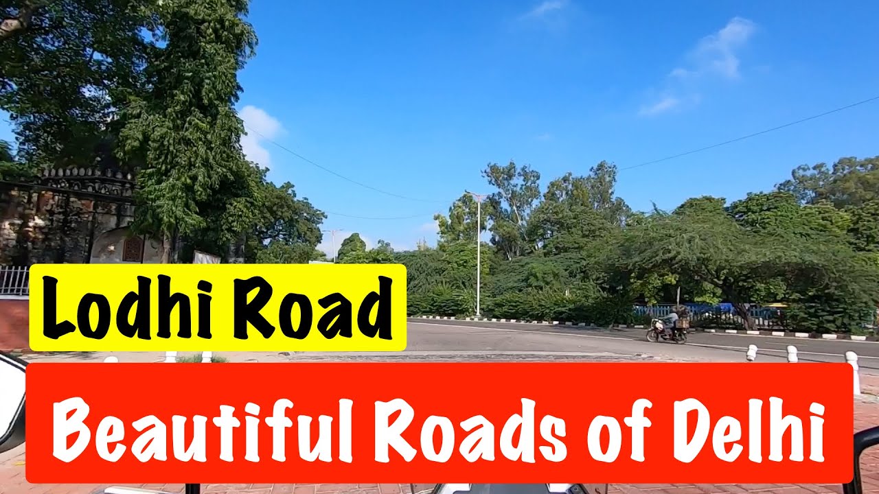 Lodhi Road Delhi - Most Beautiful Roads of Delhi | Morning Ride