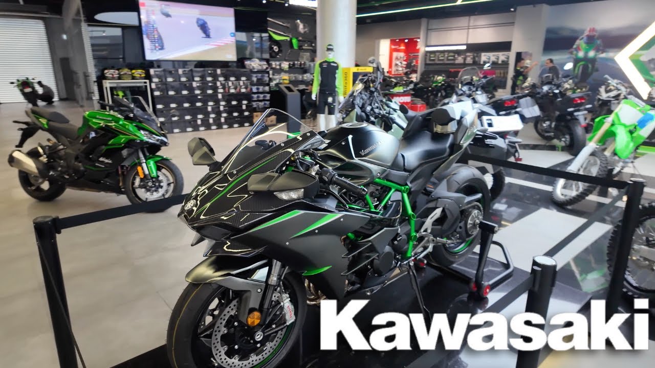 Kawasaki UAE Showroom Walkthrough In Dubai