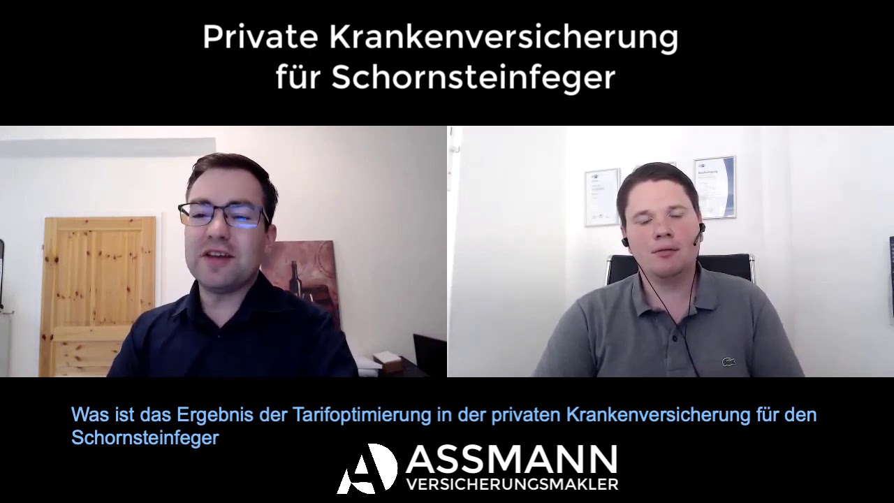 Private Krankenversicherung f&uuml;r Schornsteinfeger & Beitrag reduzieren in der PKV & Tarifoptimierung