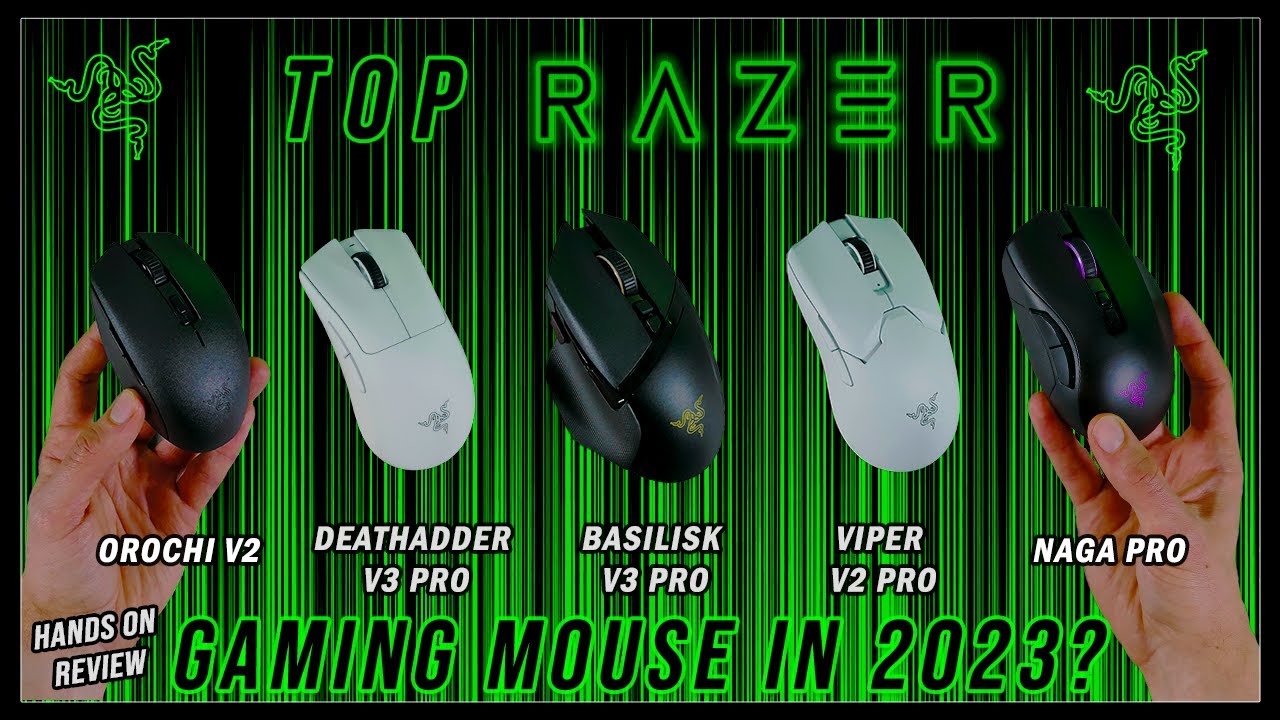 Лучшая мышь Razer в 2023 году? | Razer Viper / Deathadder / Basilisk / Naga Pro / Orochi