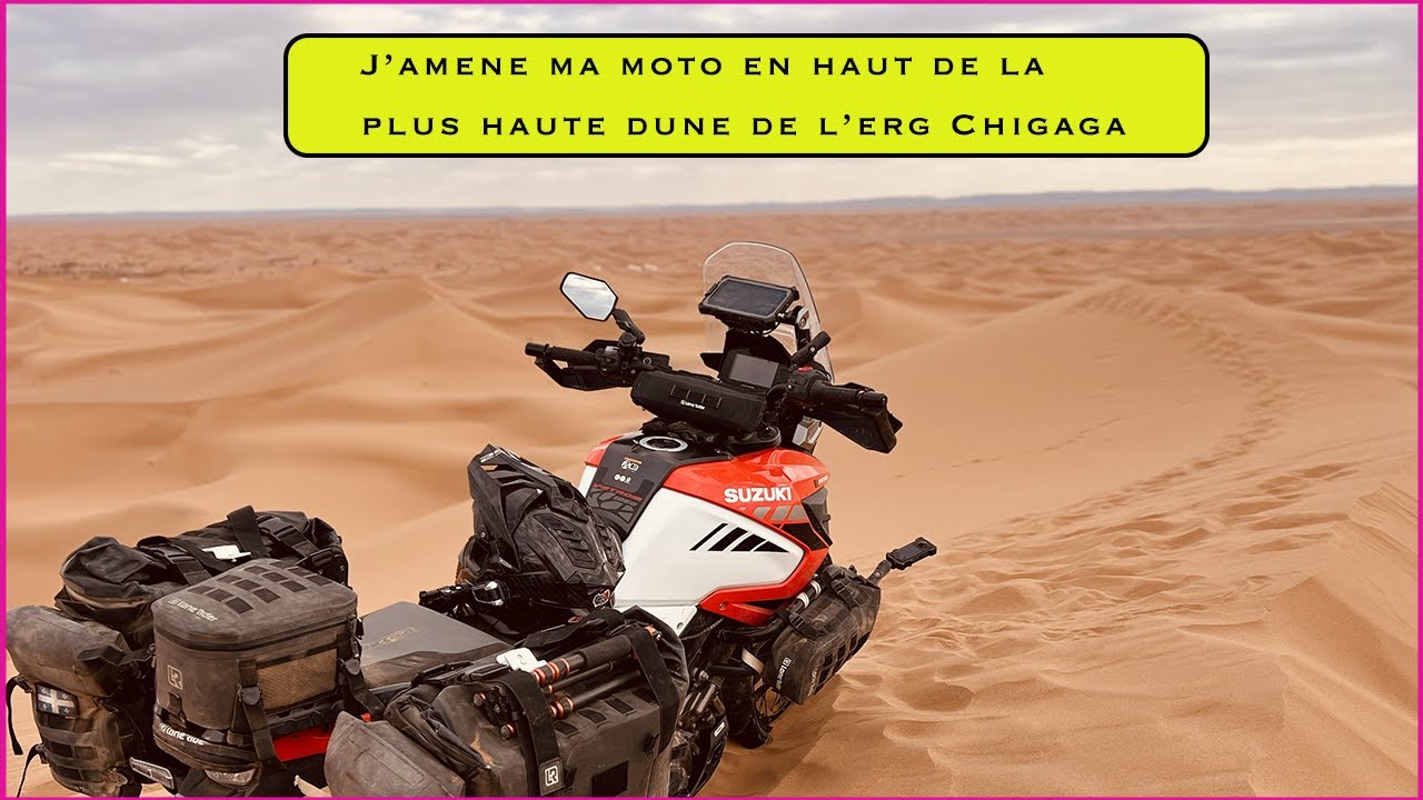 Le Maroc en Solitaire EP 4 ! Je monte la plus haute dune de l'Erg Chigaga