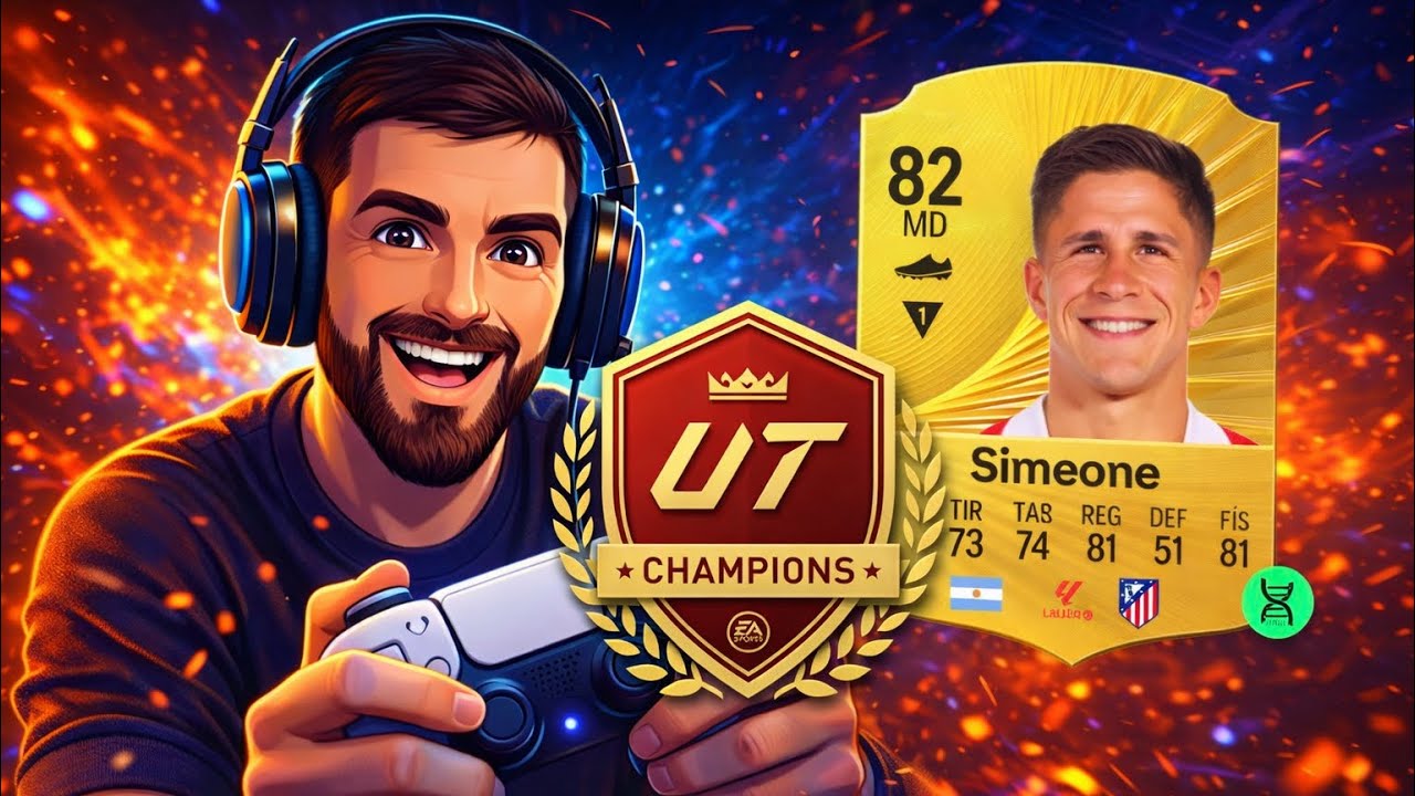 MI MEJOR COMIENZO EN UT CHAMPIONS Y COMPLETAMOS EVO GIULIANO SIMEONE EN FC26