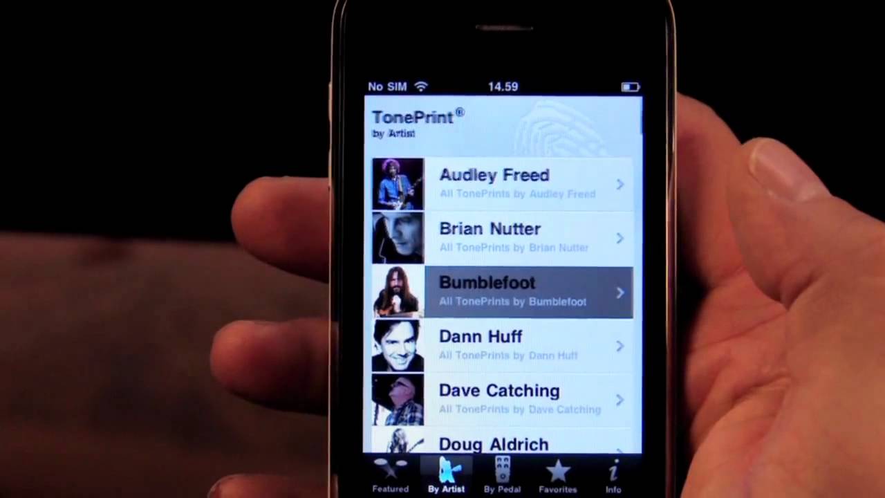TC Electronic - TonePrint App