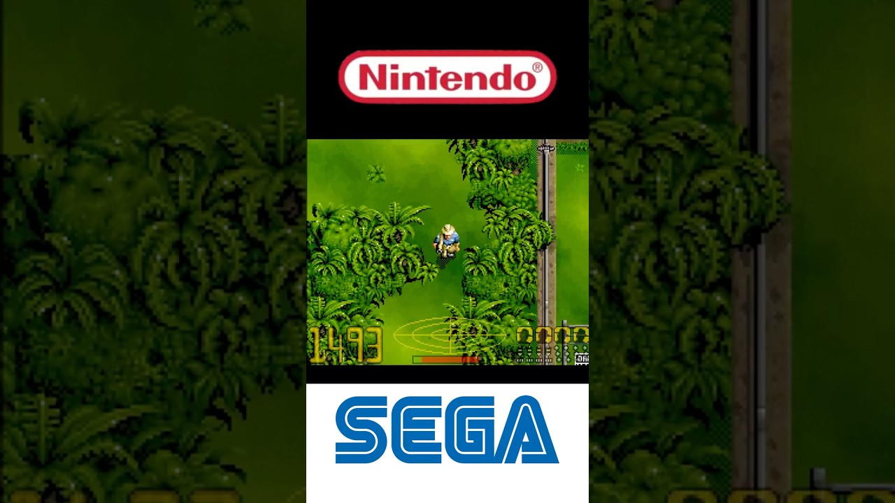 Отличить Super Nintendo от Sega? Версия &laquo;Парка Юрского периода&raquo;.