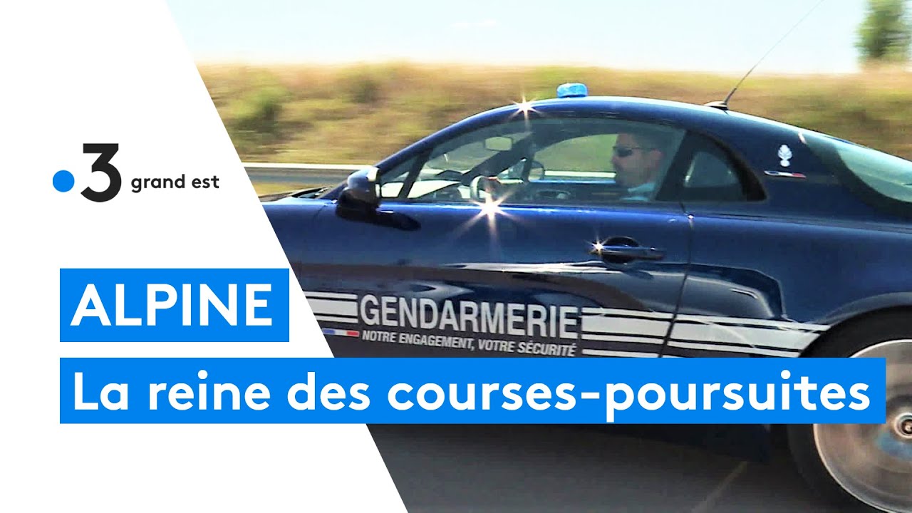 Une Alpine A110 flambant neuve pour les gendarmes de la Haute-Marne