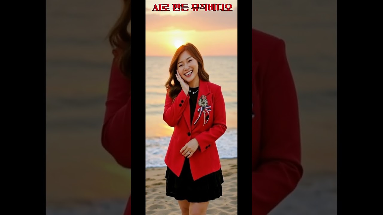 AI로 만든 뮤직비디오 [ 미녀가 연주하는 색소폰  ]