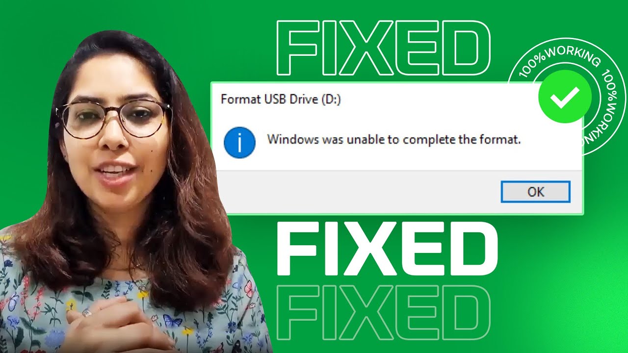 Как исправить ошибку «Windows не удалось завершить форматирование» — решено на 100%