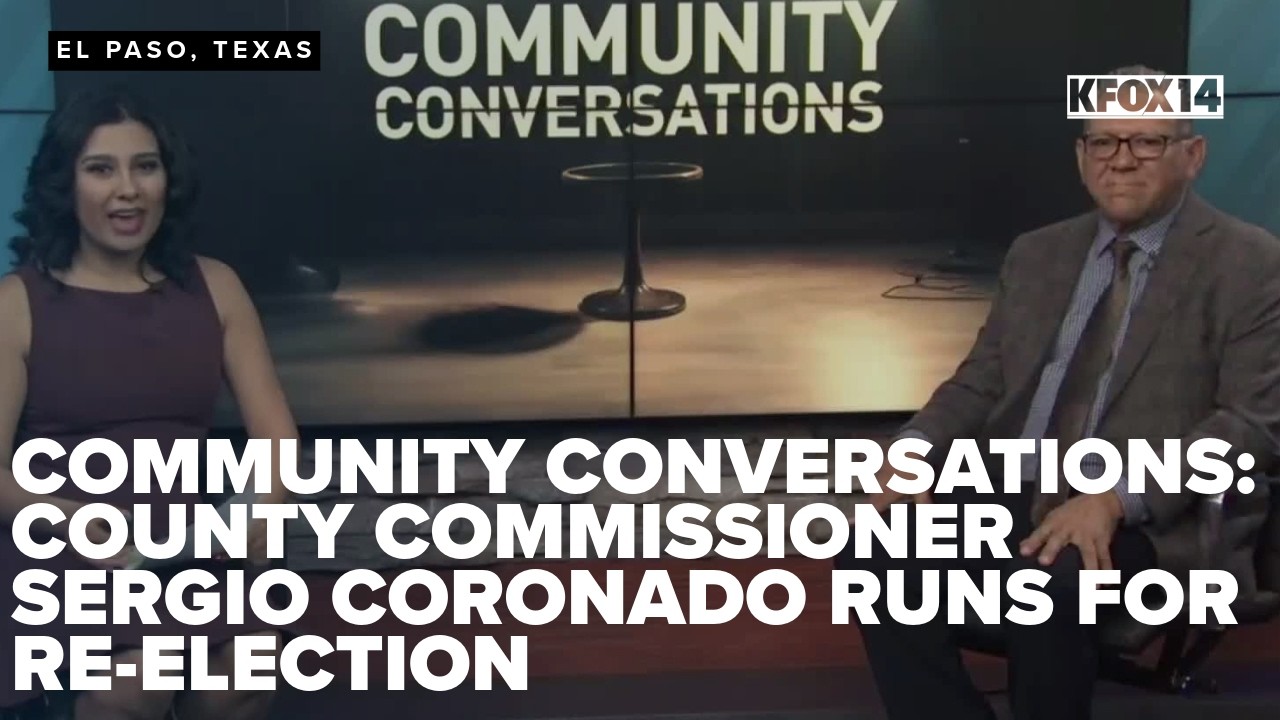 Community Conversations: El Paso County Commissioner Sergio Coronado runs for re-election
