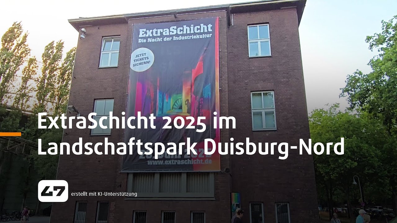 STUDIO 47 .live | EXTRASCHICHT 2025 IM LANDSCHAFTSPARK DUISBURG-NORD