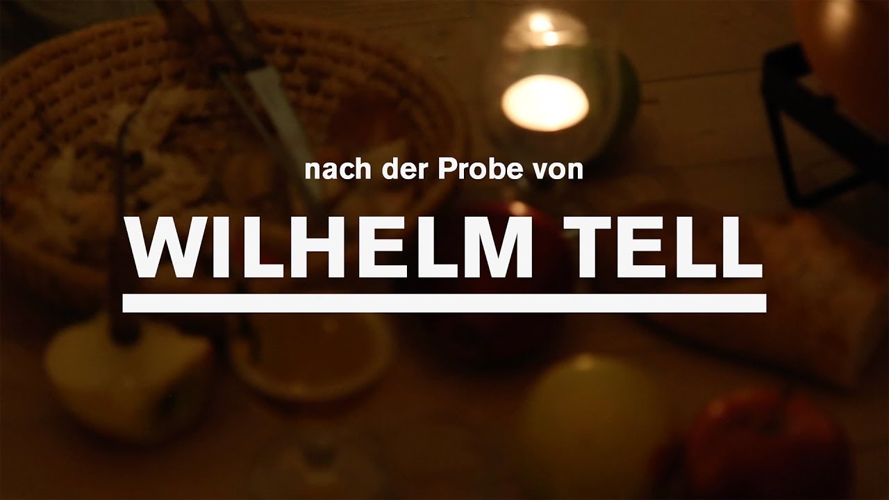 Nach der Probe von Wilhelm Tell (Teil 1) // DNT Weimar