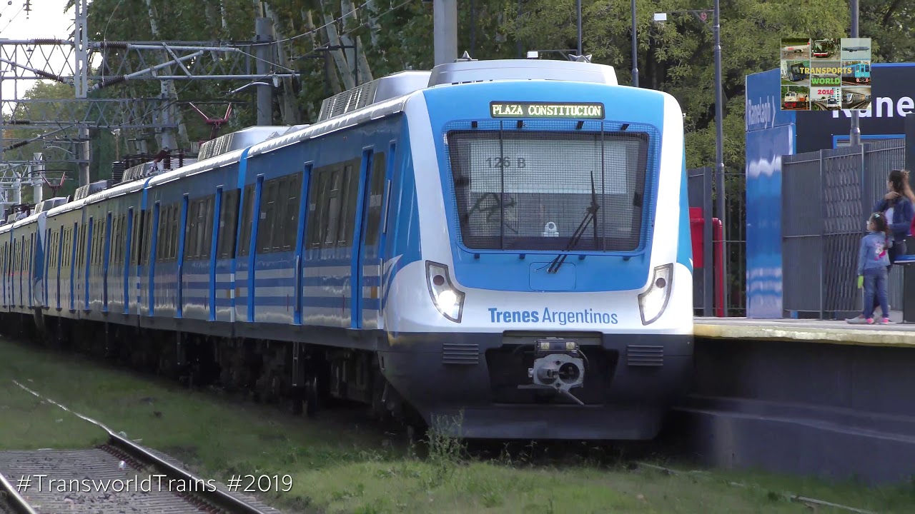 EMU CSR Qindao Sifang -Linea Roca por Berazategui y Ranelagh-