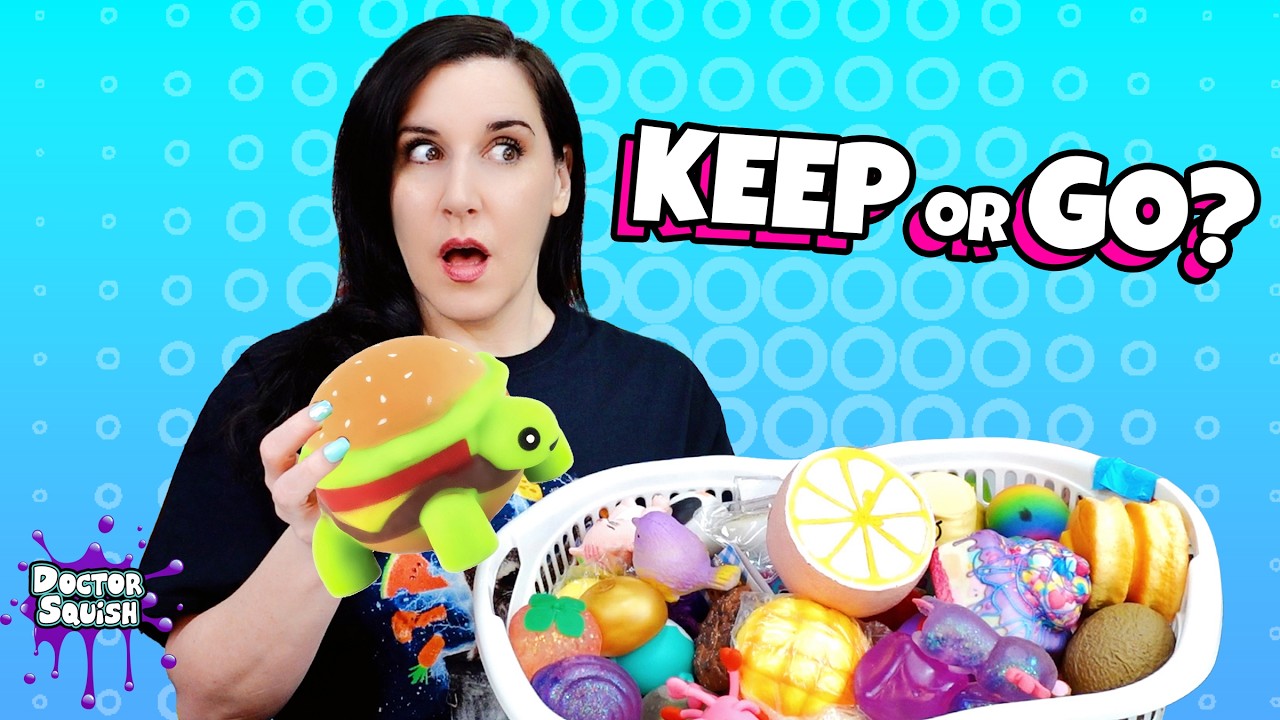 I Can Only Keep 10 Squishies! This is Brutal