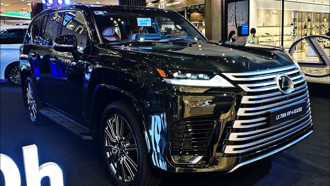 The 2025 Lexus LX 700h VIP 4-Seater Is the Perfect $310k Ultra-Luxury LUXUS