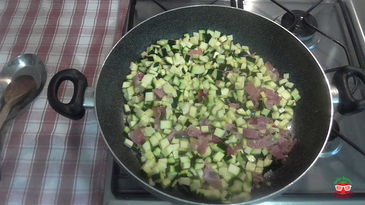 Penne Zucchine, Speck e Zafferano - Facile da Preparare