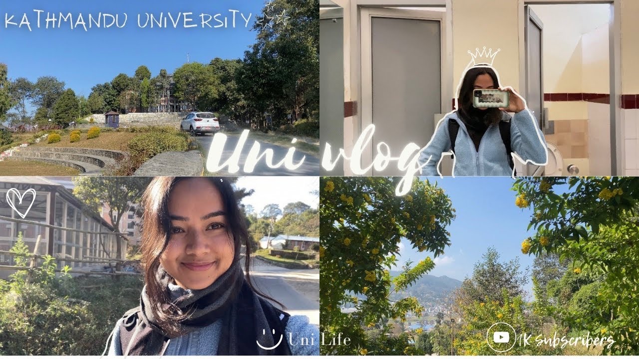 University Vlog | Kathmandu University |  Uni Life | Aesthetic Video | Samjhana Thapa |
